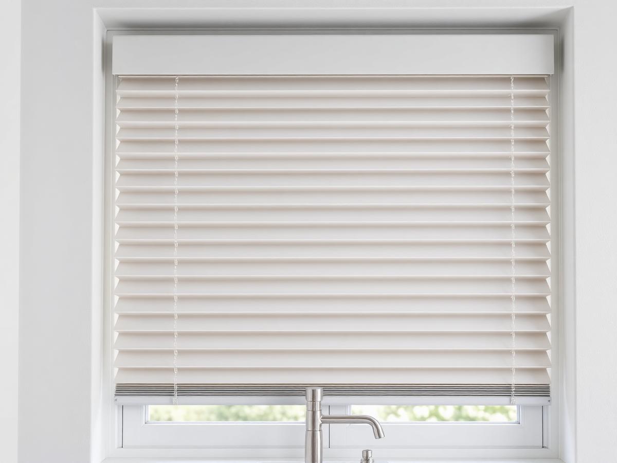 1" Aluminum Venetian — C-Shape Slat